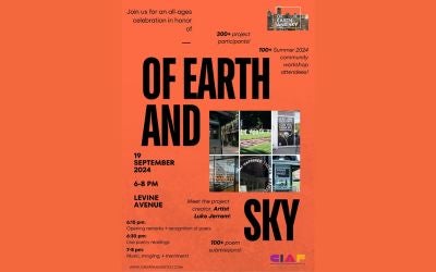 More Info for Of Earth and Sky Poetry Party